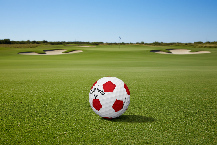 Callaway soccer design golf practice balls for training and skill development, assorted colors, pack of 16